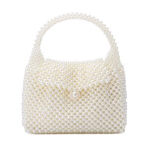 7482 Pearl Clutch Bag Beaded Evening Bag Wedding Clutch Evening Wedding